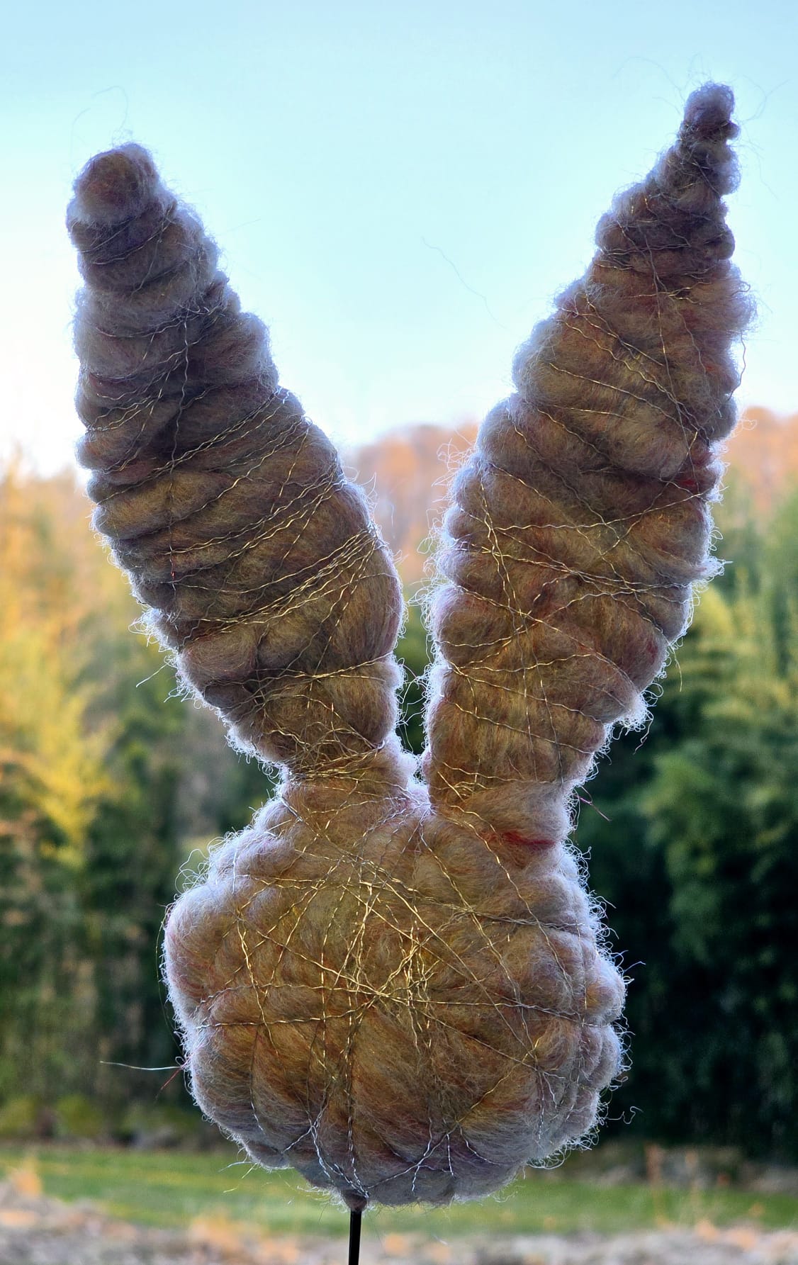 Häschen aus Lunte versch. Farben – Bild 3