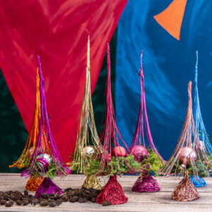 Aludrahtbäumchen verschiedene Farben